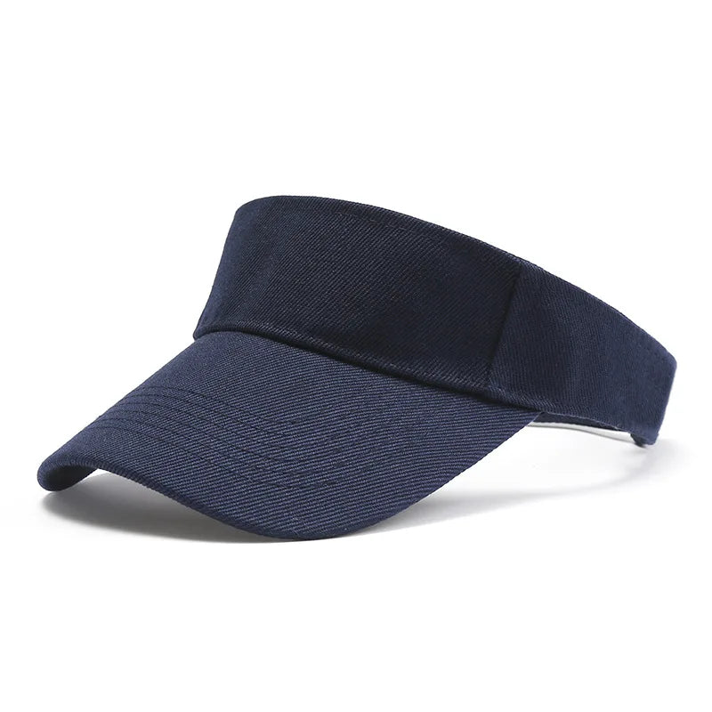 Unisex Outdoor Sports Hat | UV Protection Adjustable Visor Cap for Tennis Golf Running