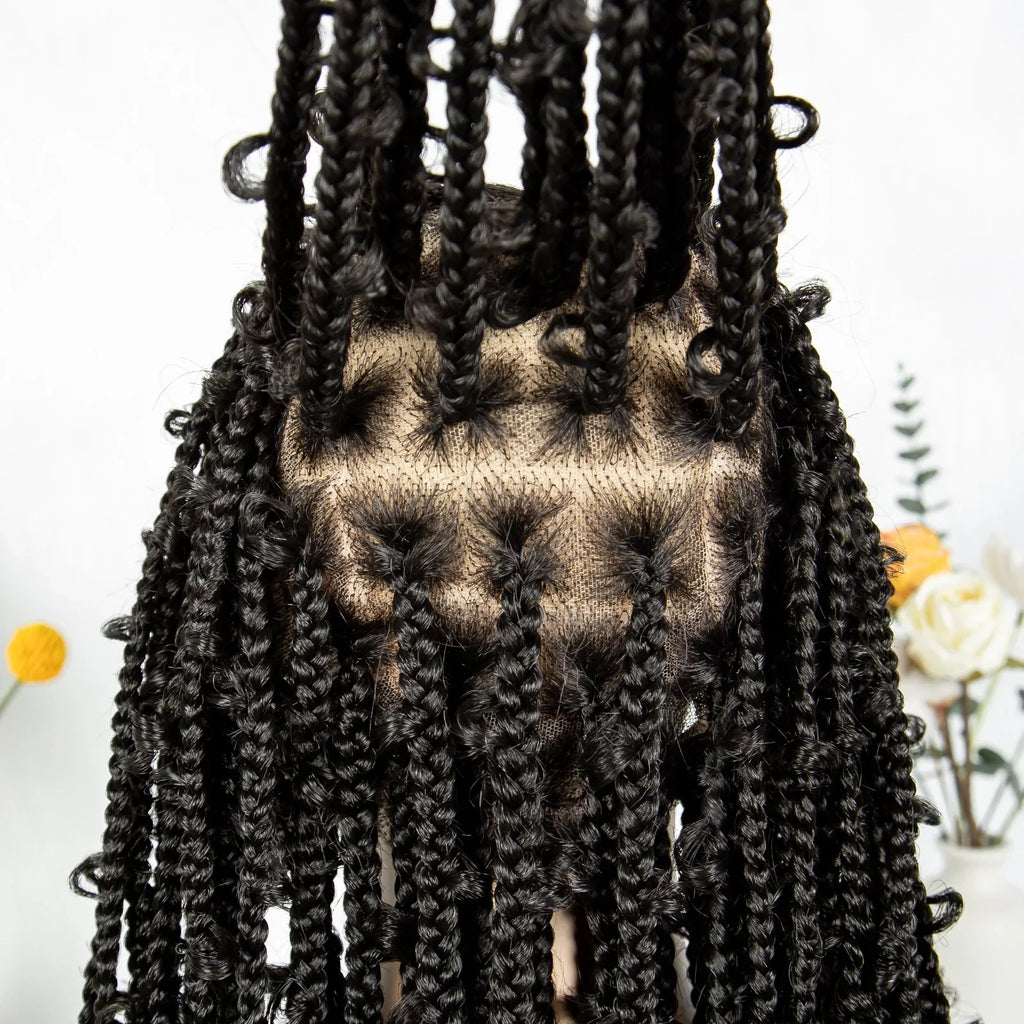 KIMA 34" Long Goddess Knotless Butterfly Braids Wig | Full Lace