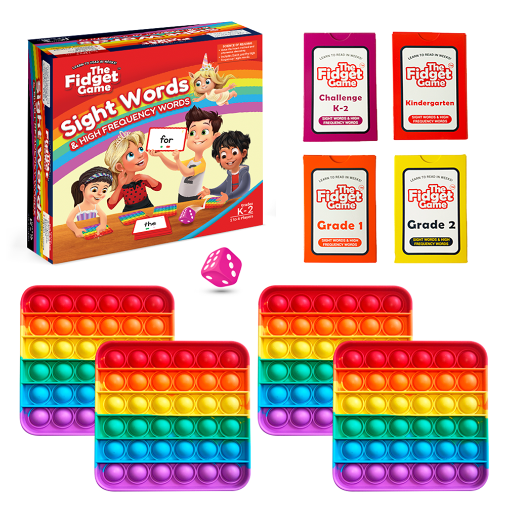 The Fidget Game: Sight Words Edition
