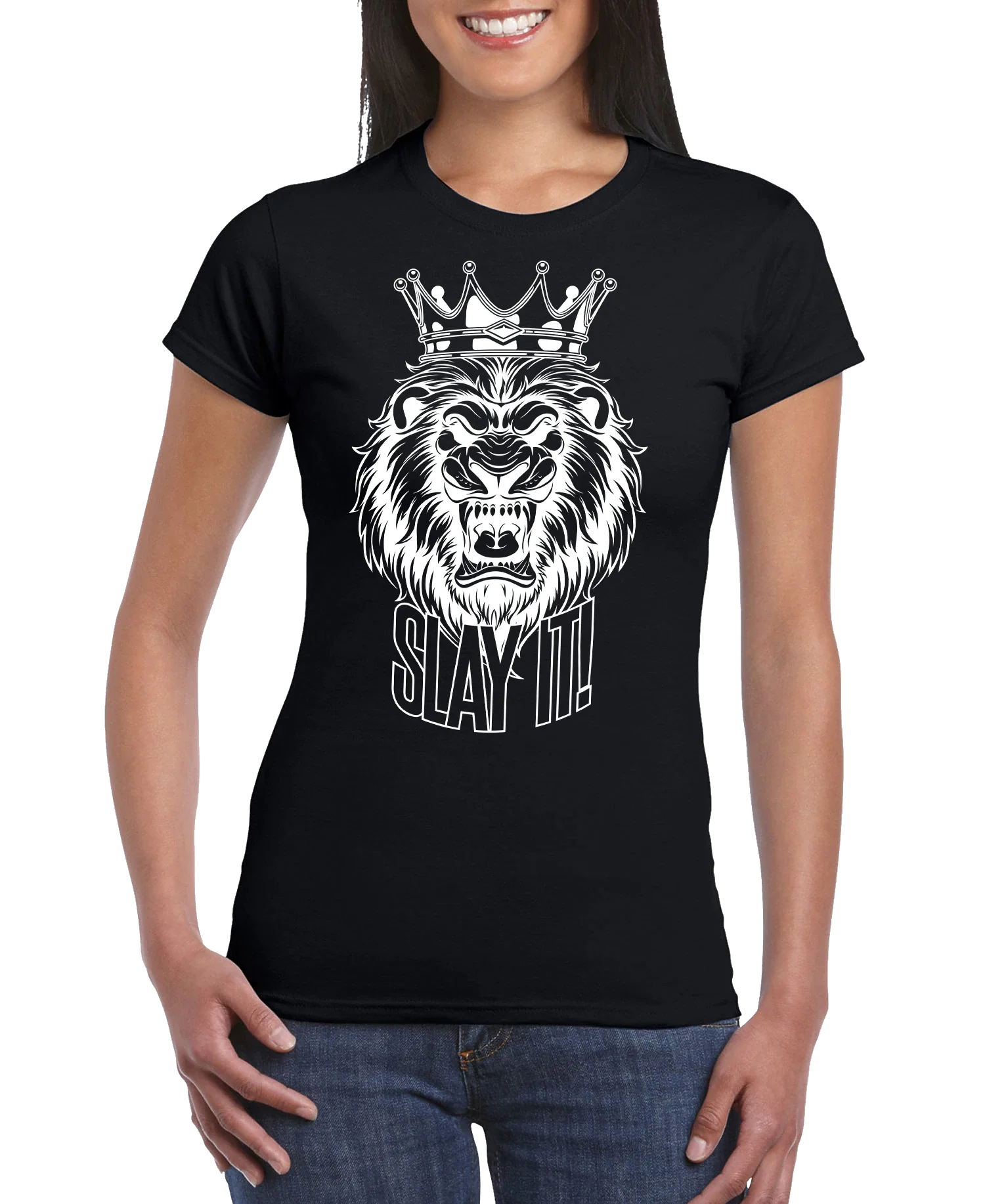 Slay It Women’s Slim Fit Short Sleeve T-Shirt