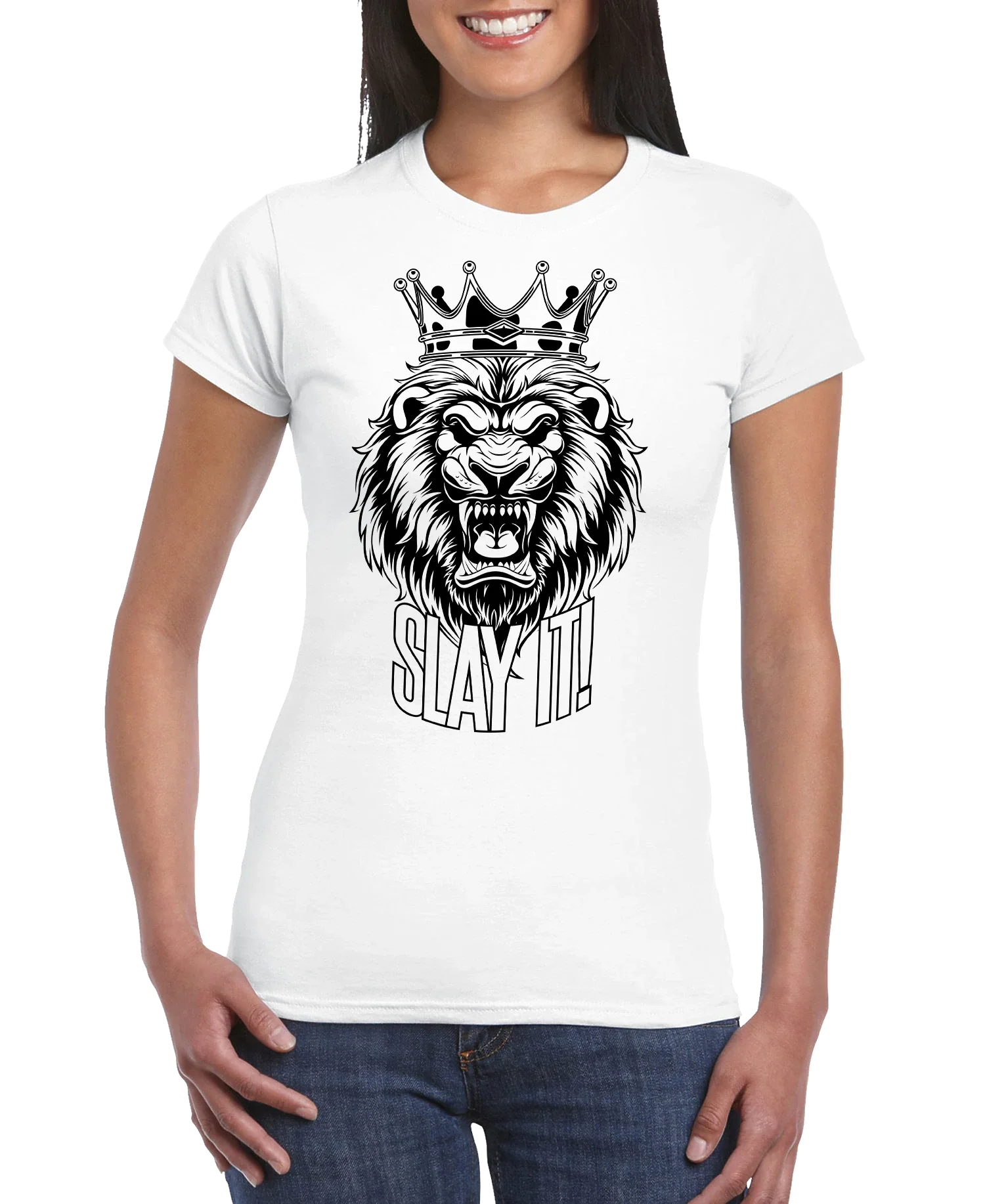 Slay It Women’s Slim Fit Short Sleeve T-Shirt