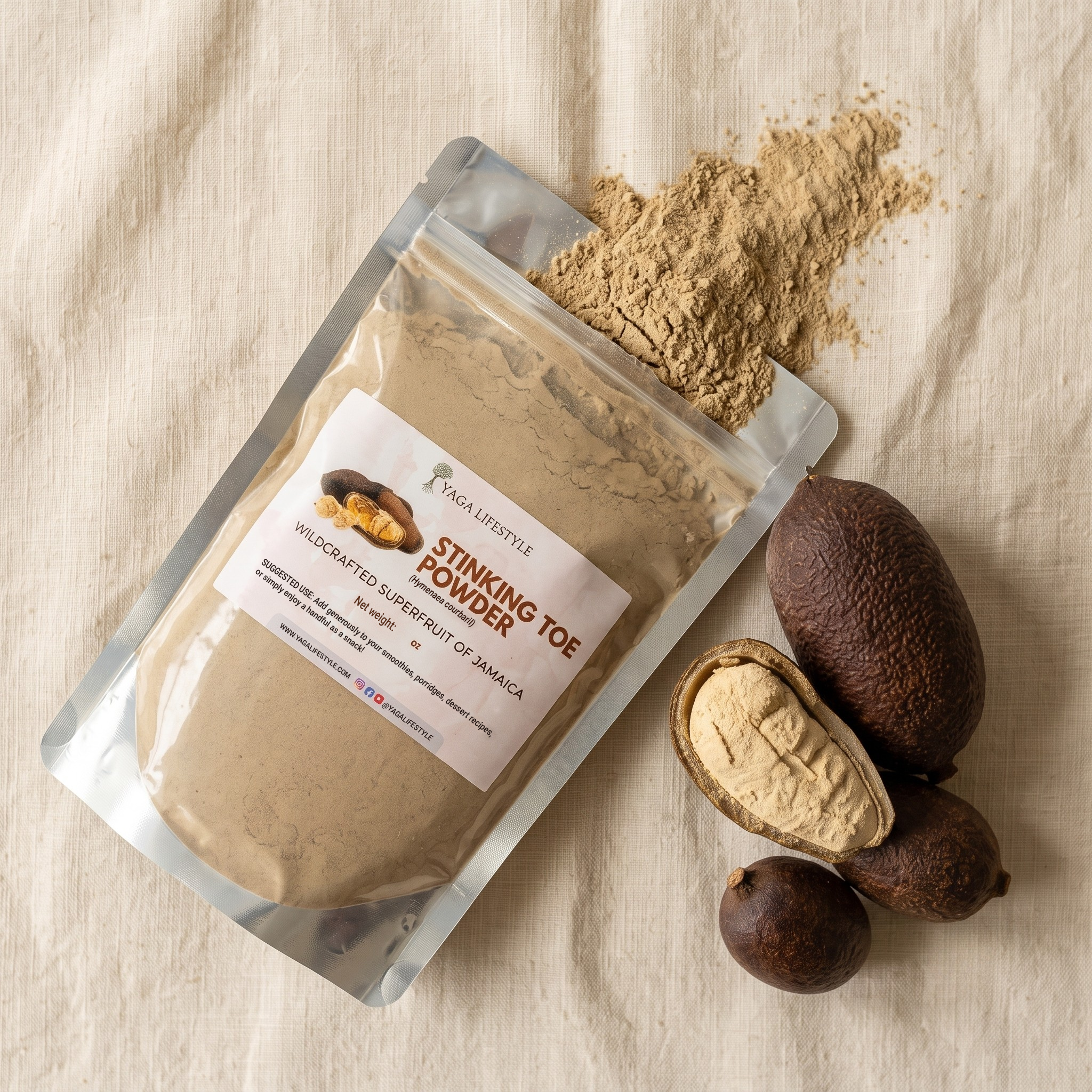 Stinking Toe Fruit Powder | Stinky Toe | Hymenaea courbaril