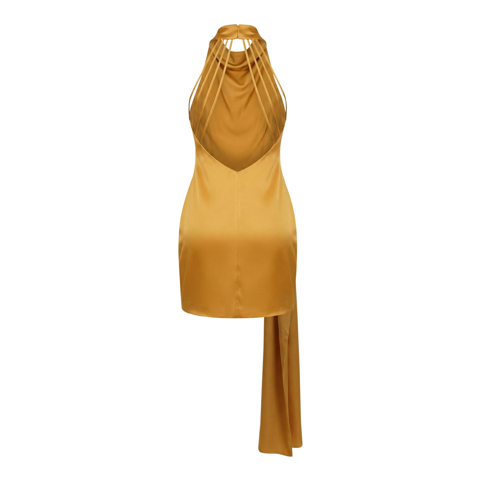 THE FÊTE - GOLD COCKTAIL DRESS