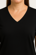 Tencel | Timeless Short-sleeve V-neck T-shirt (Women's)