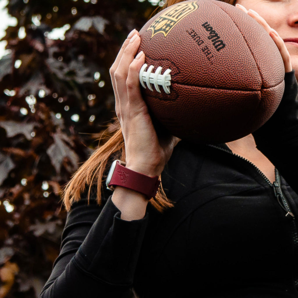 Texas A&M Aggies Engraved Apple Watch Band