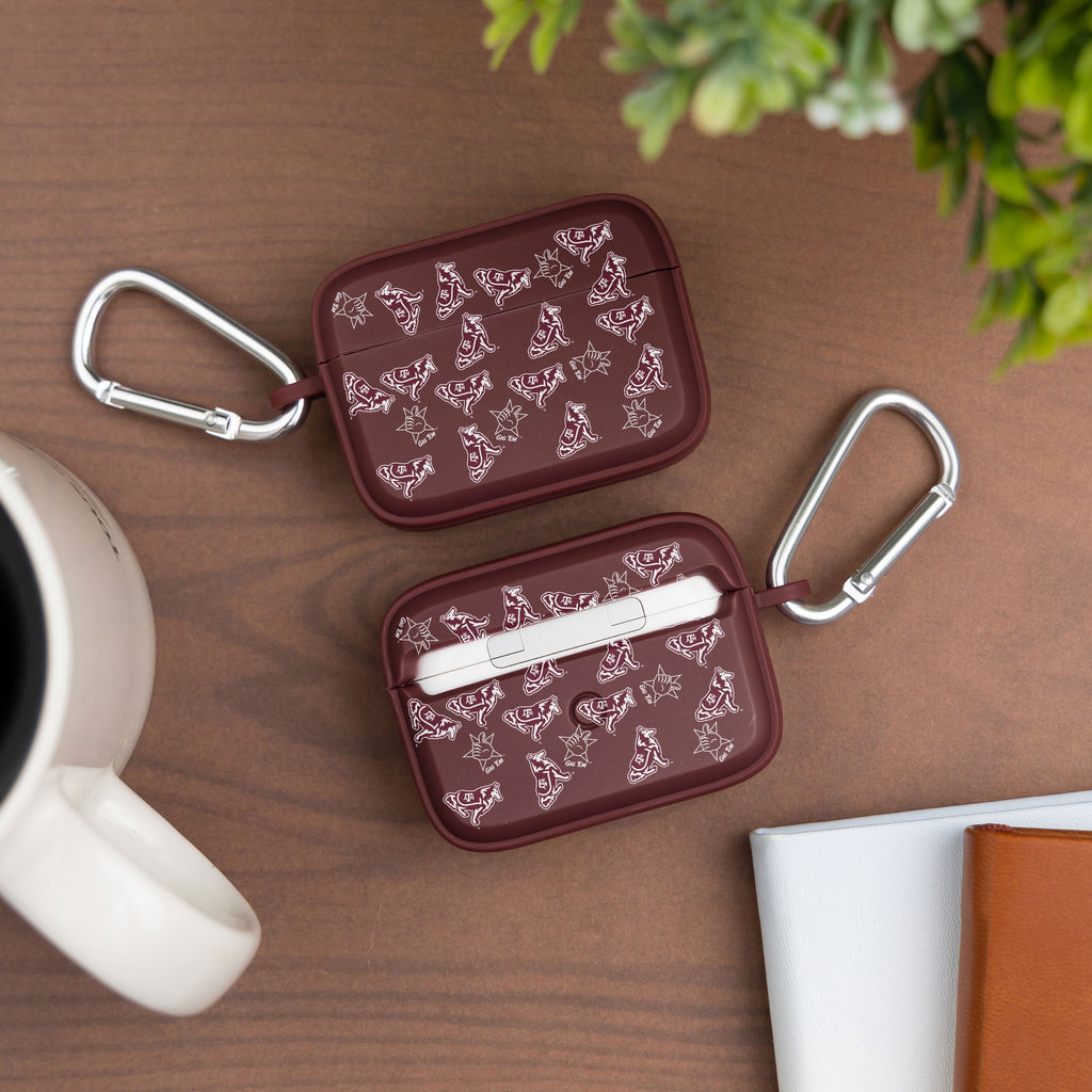 Texas A&M Aggies HDX Apple Airpods Pro 1 & 2 Case Cover