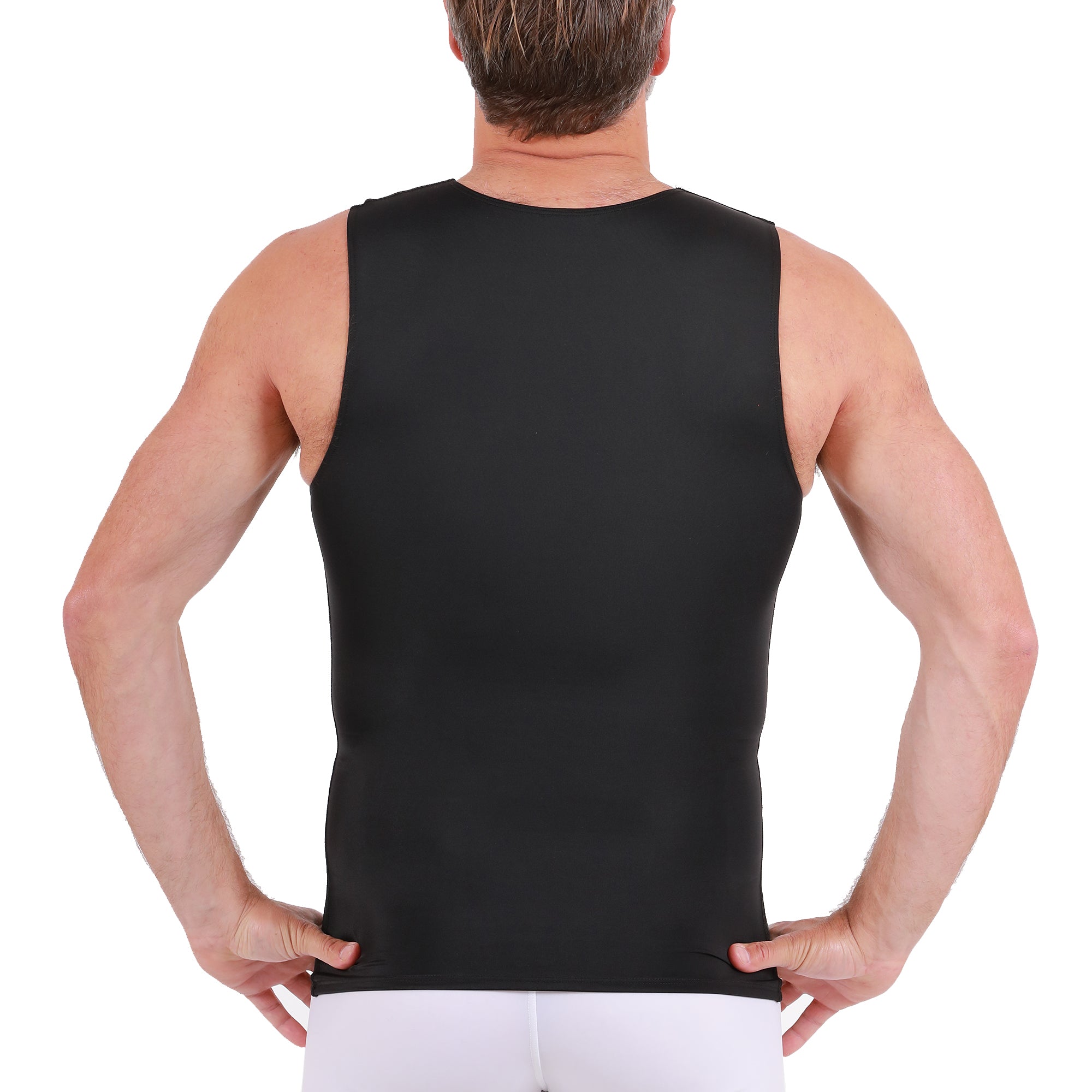 Insta Slim Big & Tall Compression V-Neck Tank VS00N1BT