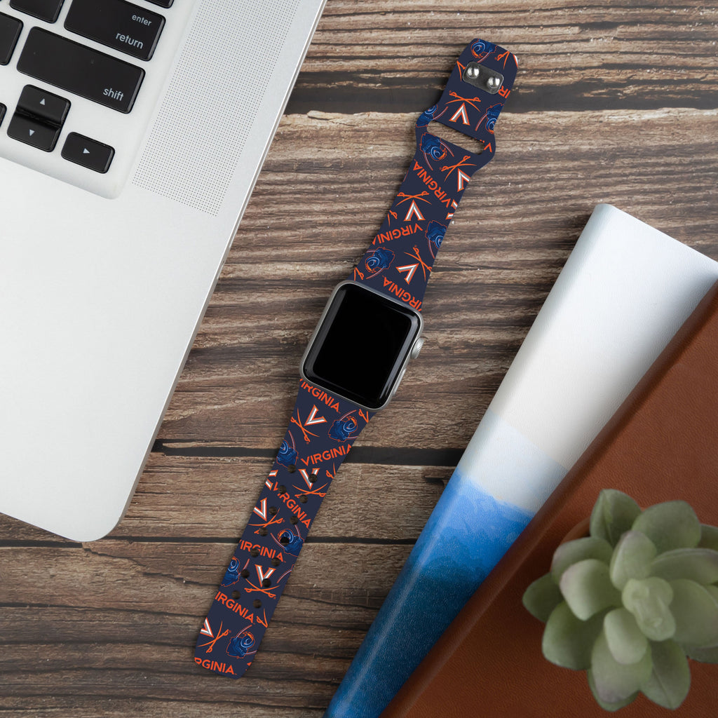 Virginia Cavaliers HD Apple Watch Band