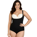InstantFigure Plus Size Undersbust Brief with adj Bra Straps WBBS009C
