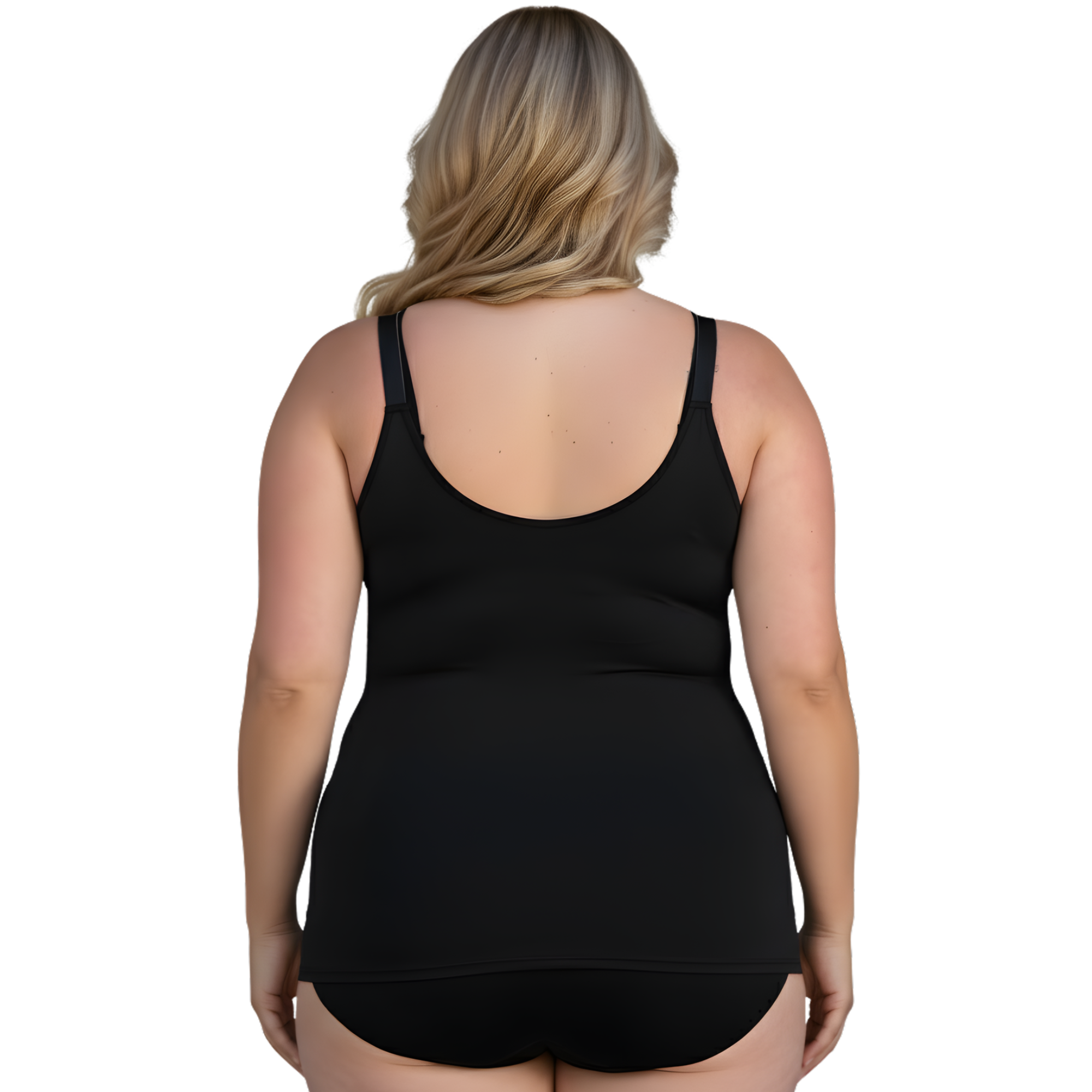 InstantFigure Underbust Tank Top with Bra Straps WTBS004