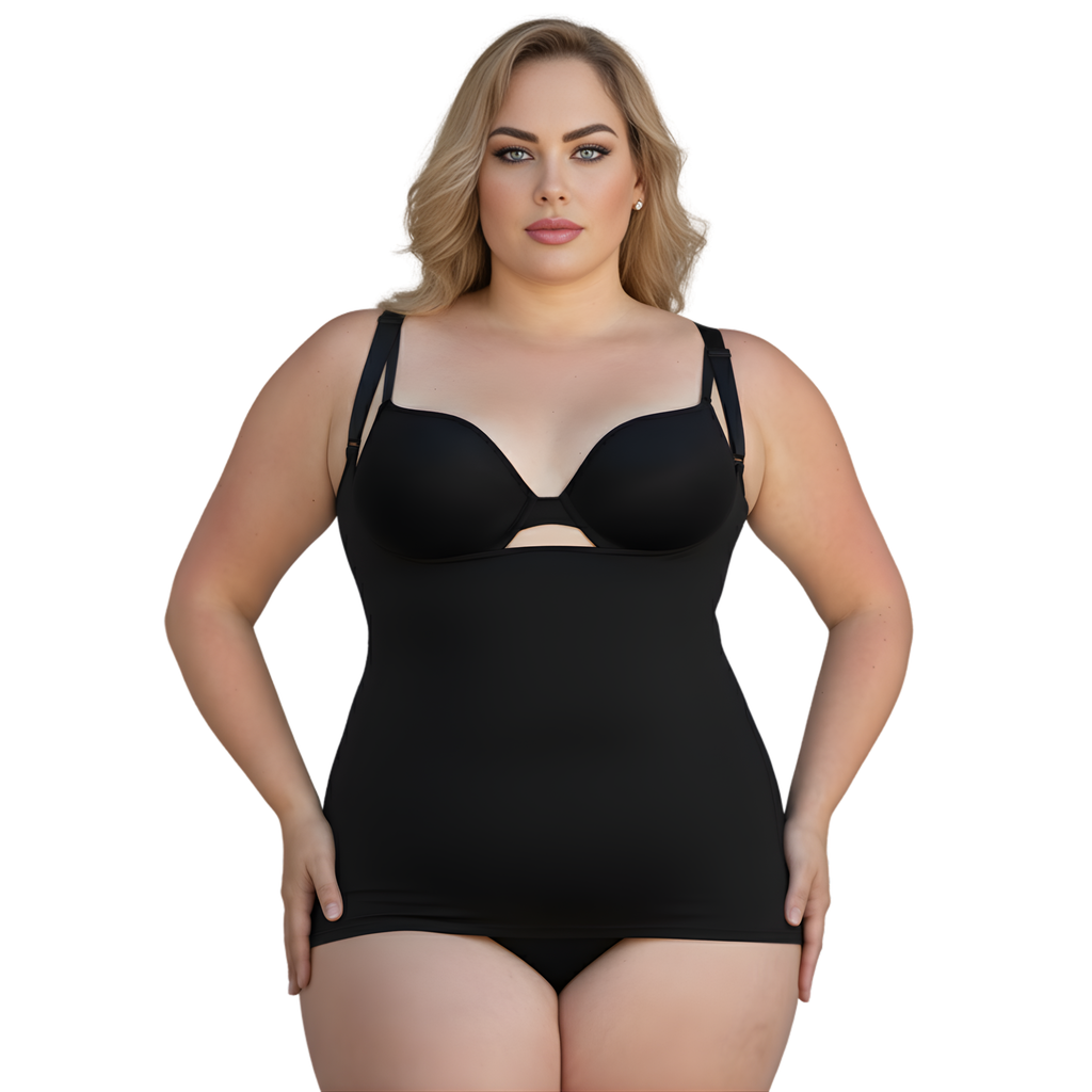 InstantFigure Underbust Tank Top with Bra Straps WTBS004