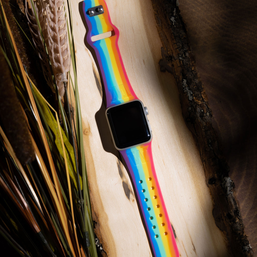 Washington Huskies Engraved Apple Watch Band