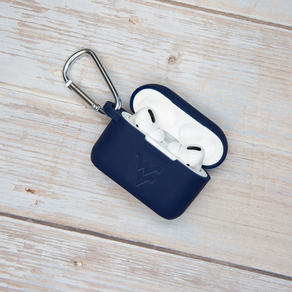 West Virginia Mountaineers Engraved AirPods Pro 1 & 2 Case Cover