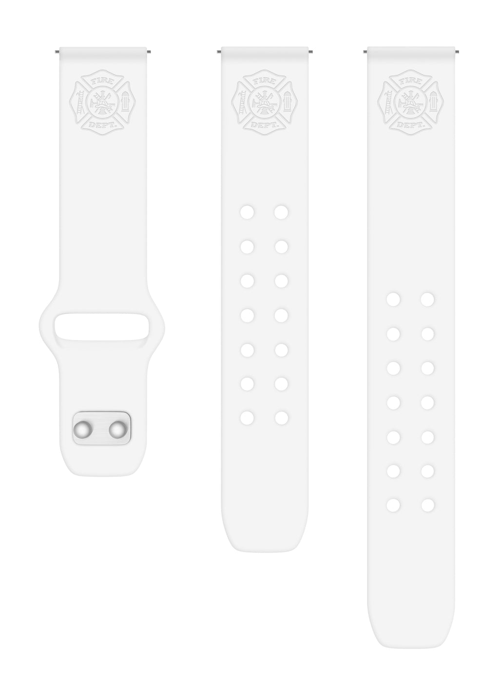 Firefighter First Responder  Watchband for Samsung, Garmin, Fossil, and More for Samsung, Garmin, Fossil, and More