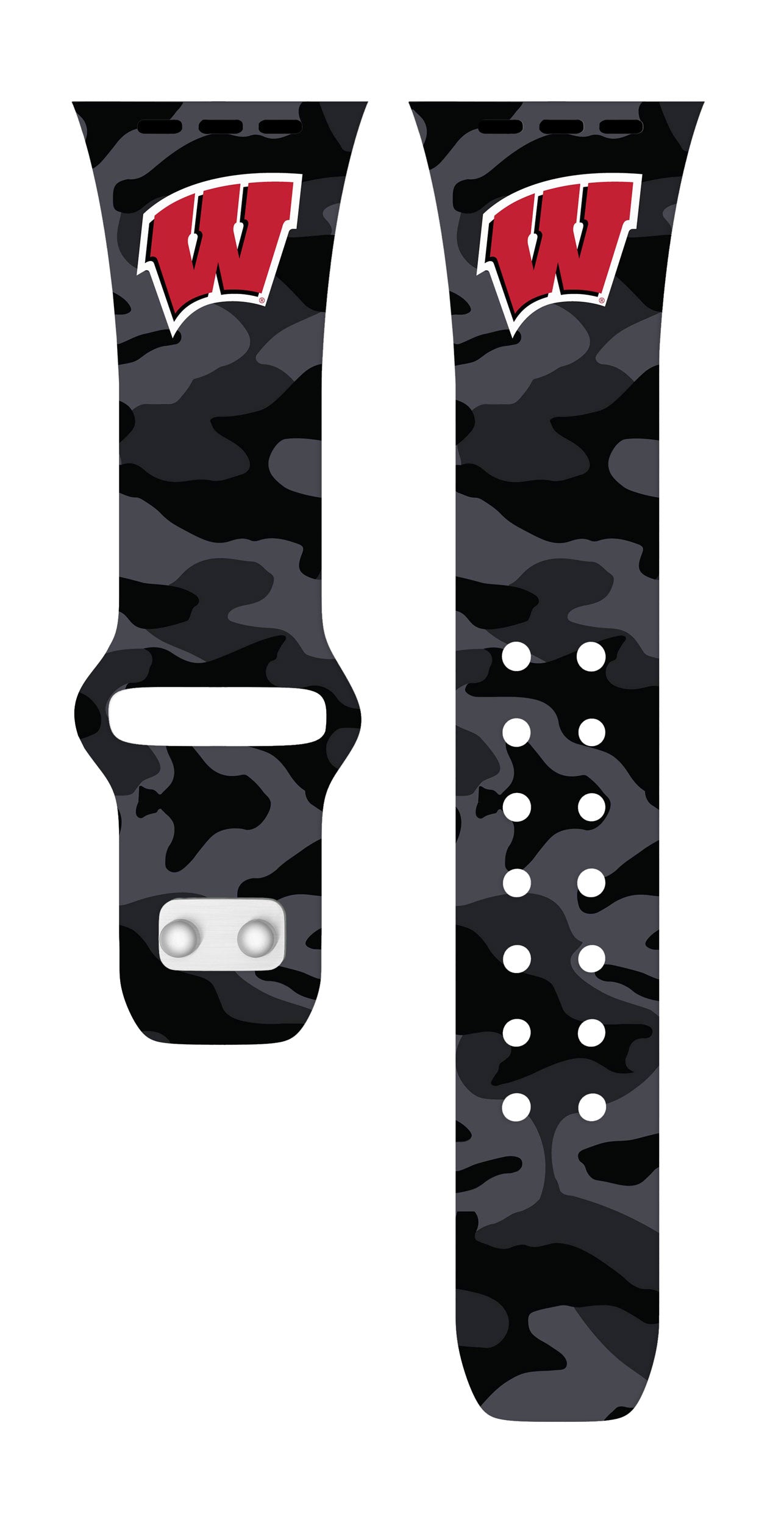 Wisconsin Badgers HD Apple Watch Band