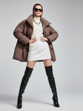 Women's Oversized Puffer Jacket FINANCIAL DISTRICT New Collection Couture in Manhattan BYMANYC ® New York