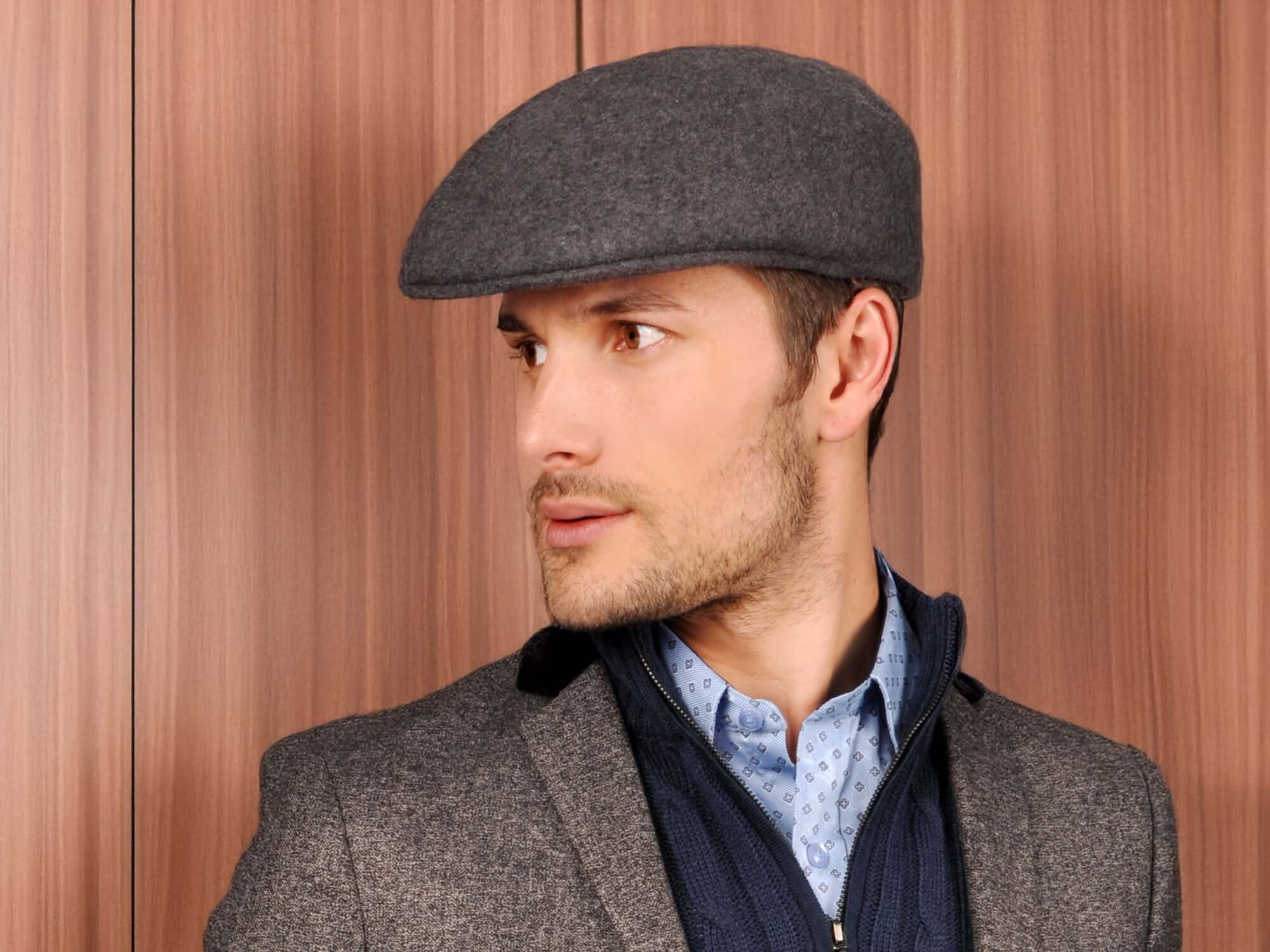 Wool Felt Ivy Cap Hat