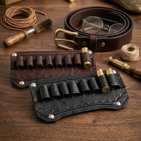 Shotgun Shell Holder | Cartridge Belt Attachment | 12 Gauge