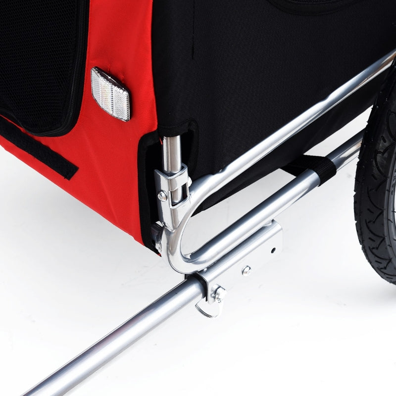 Bike Trailer Cargo Cart for Dogs and Pets