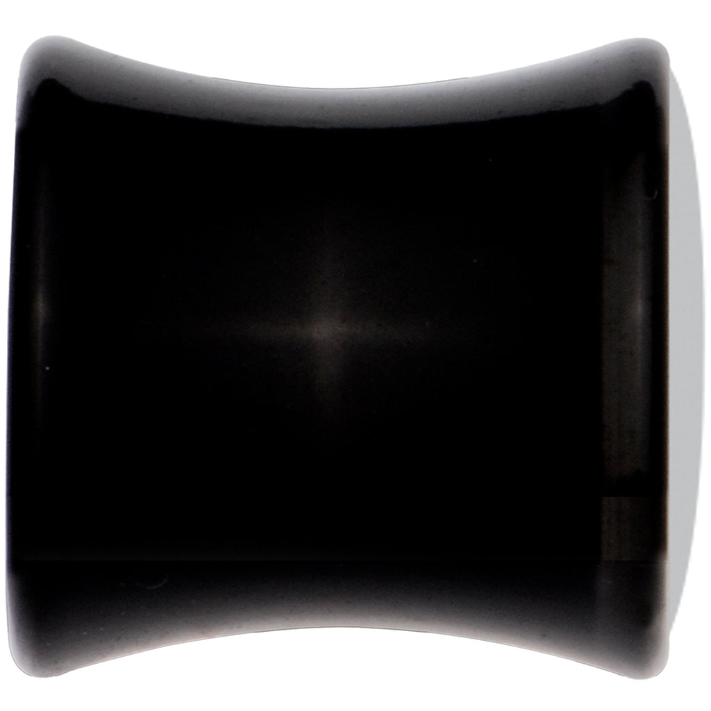 Black Acrylic Pink American Flag Saddle Plug Set 0G