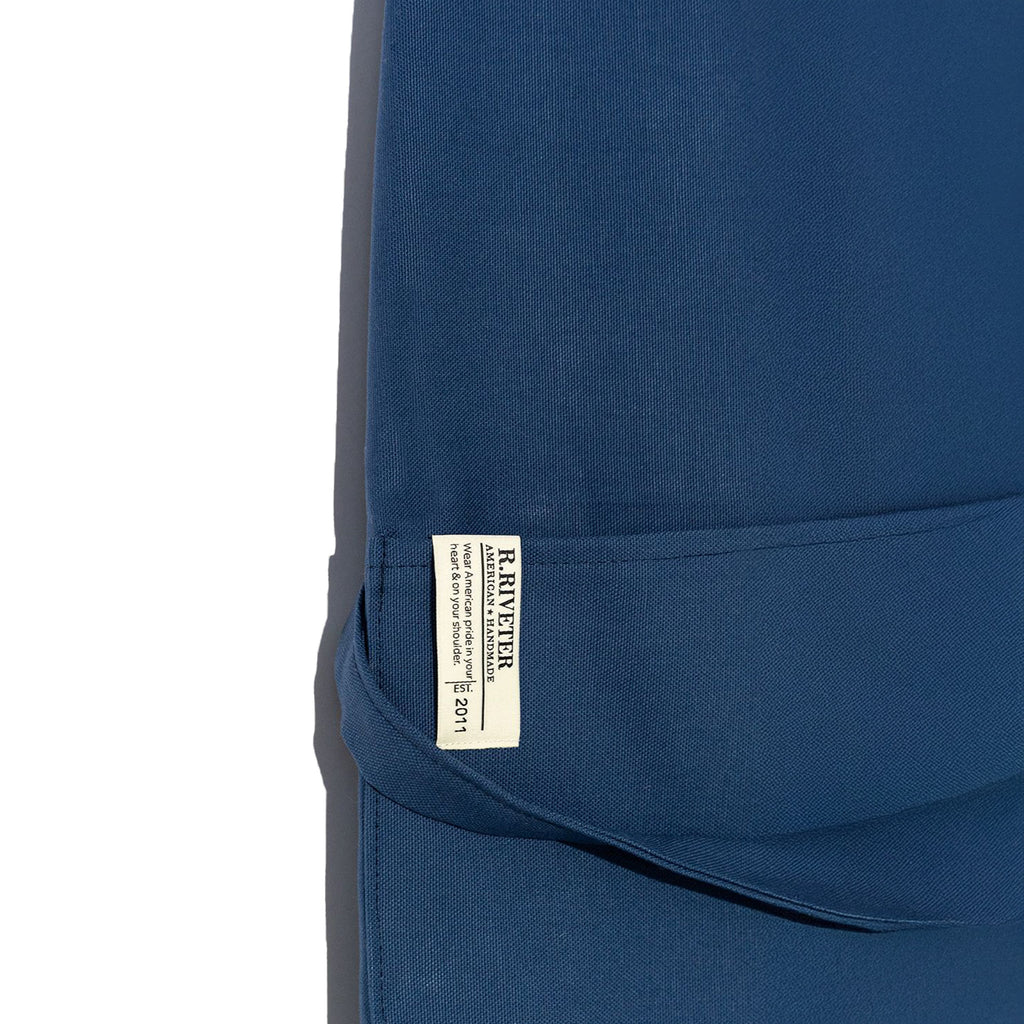 Riveter Made Apron | Royal Blue