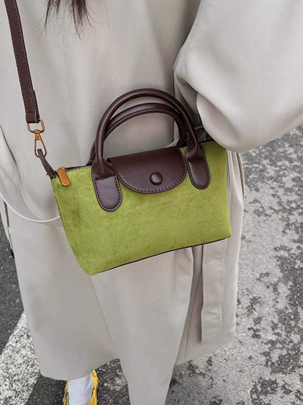 Top Handle Crossbody Bag