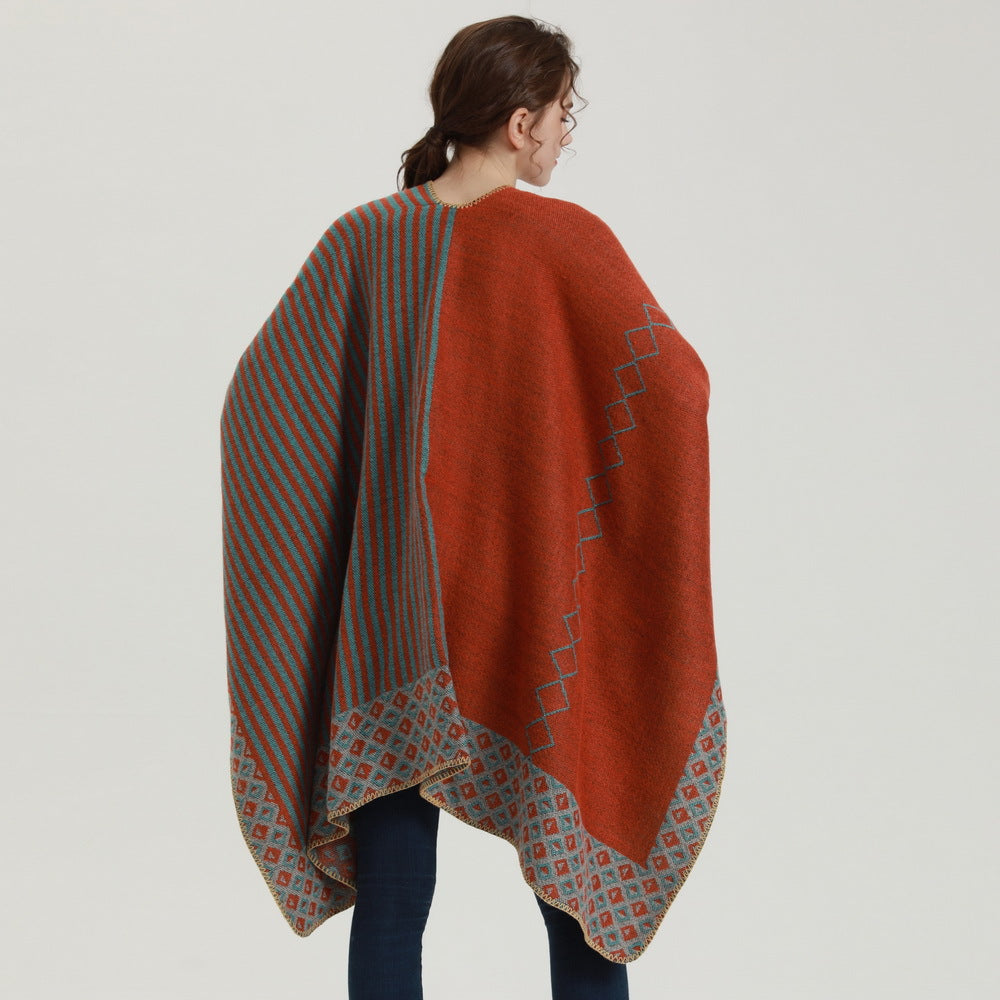 Womens Autumn And Winter Shawl