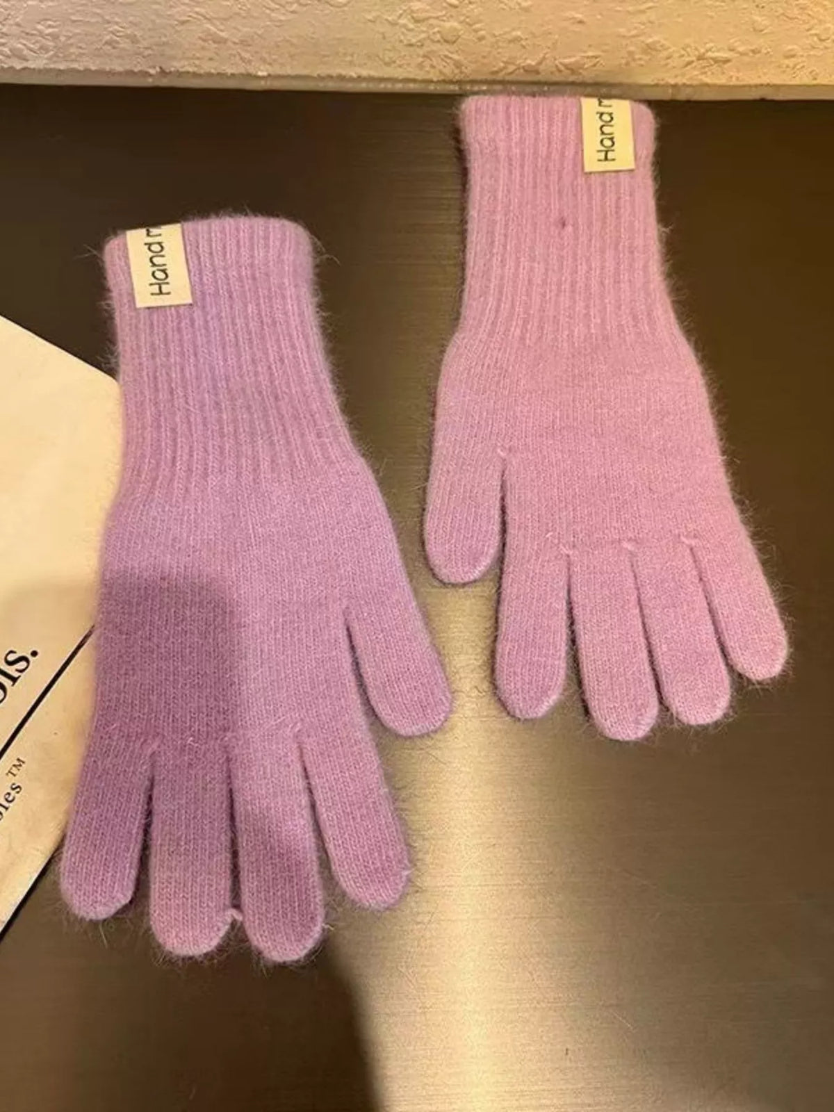 Knitted Winter Gloves