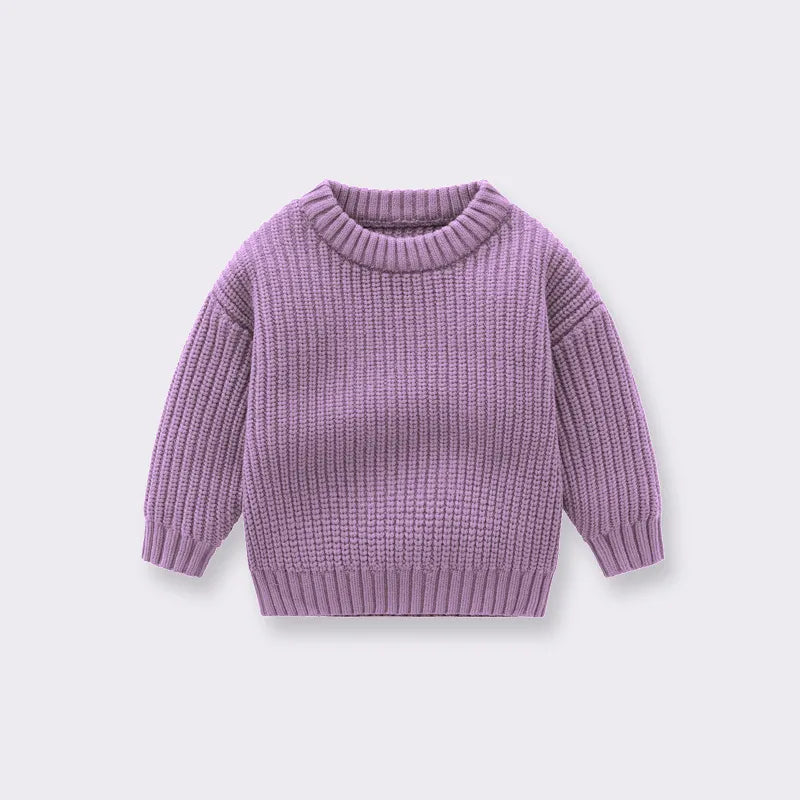 Baby Boys/Girls Children Autumn And Winter Loose Knitted Coat Sweater - # BOAA111010001