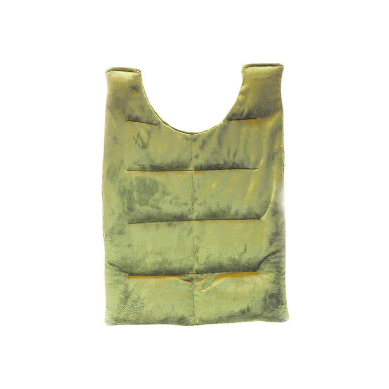 Back Wrap Hot/Cold Aromatherapy Vest Shaped for Stress & Pain Relief