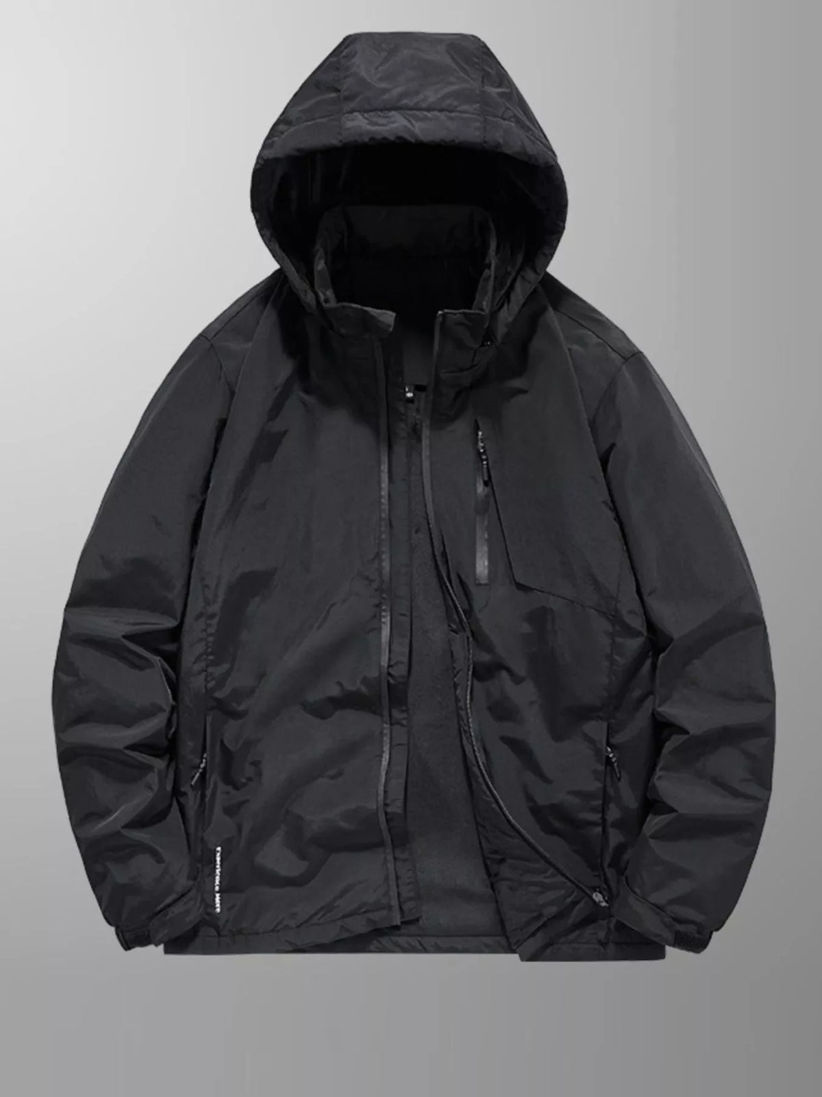 Men's Plus Size Casual Hooded Windproof Outdoor Jacket