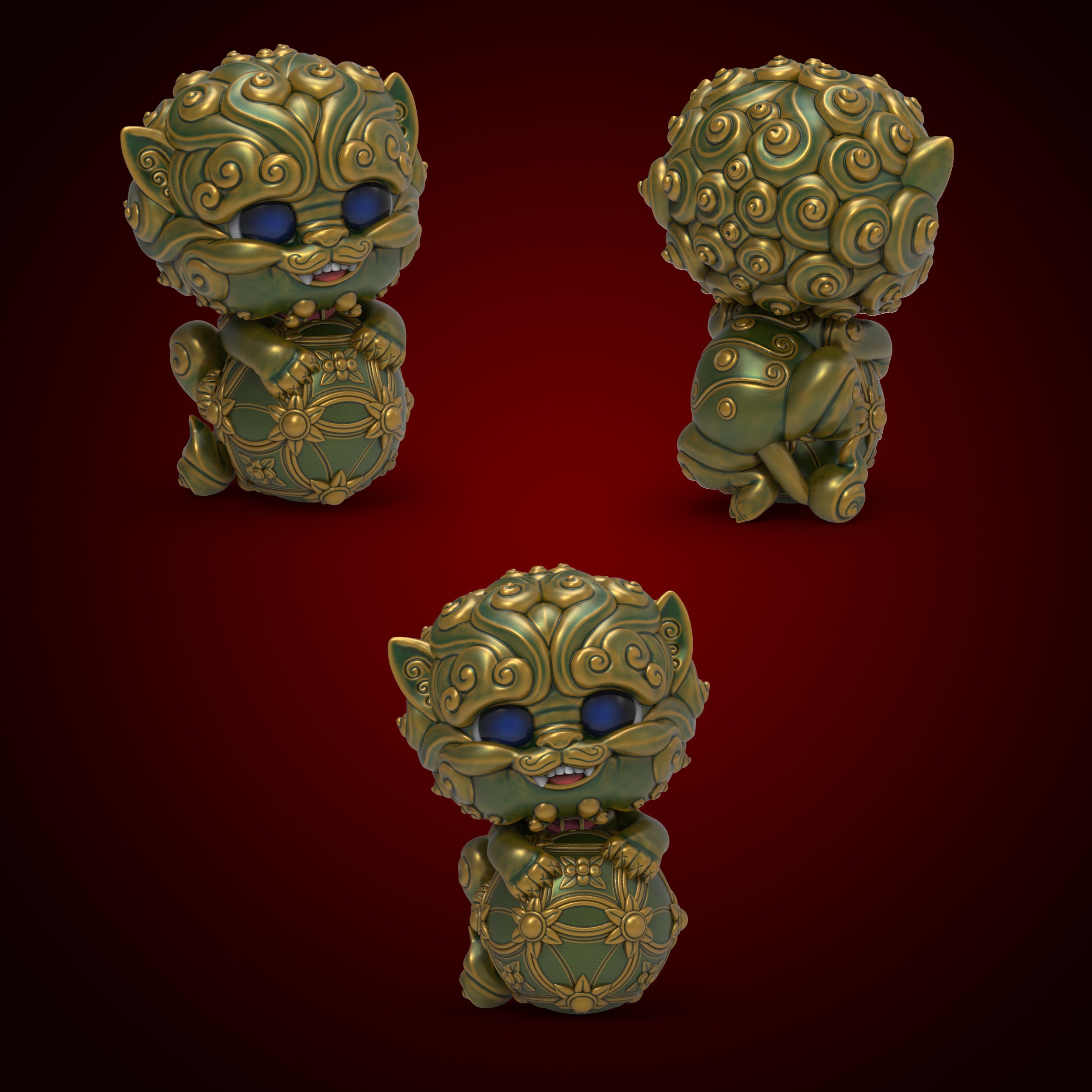 Shi-Shi the Tiny Guardian Blind Boxed Mini Figure