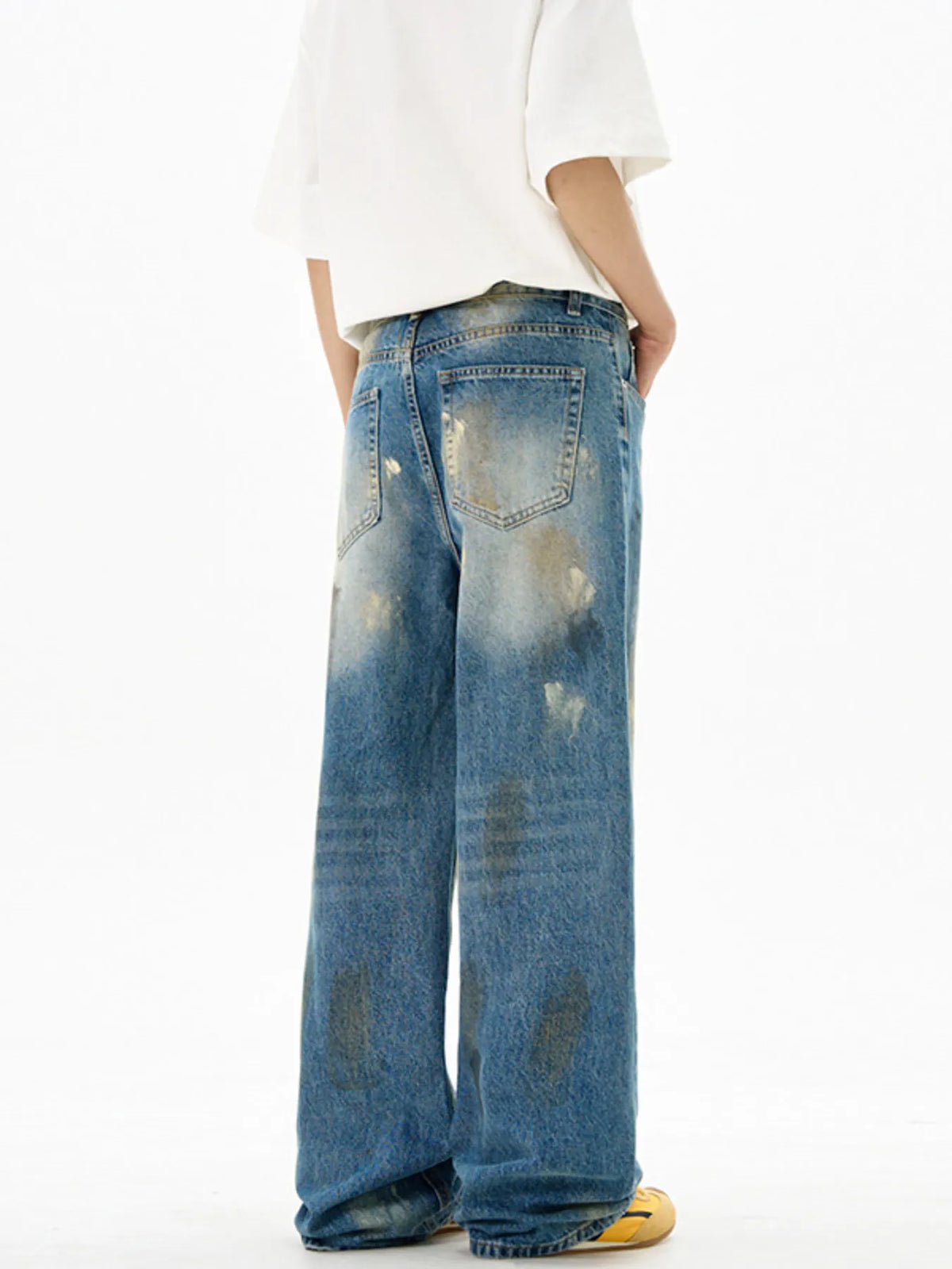 Men's Wide Leg Jeans