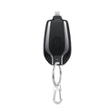 Mini Keychain Power Bank, 1500mAh Emergency Charger