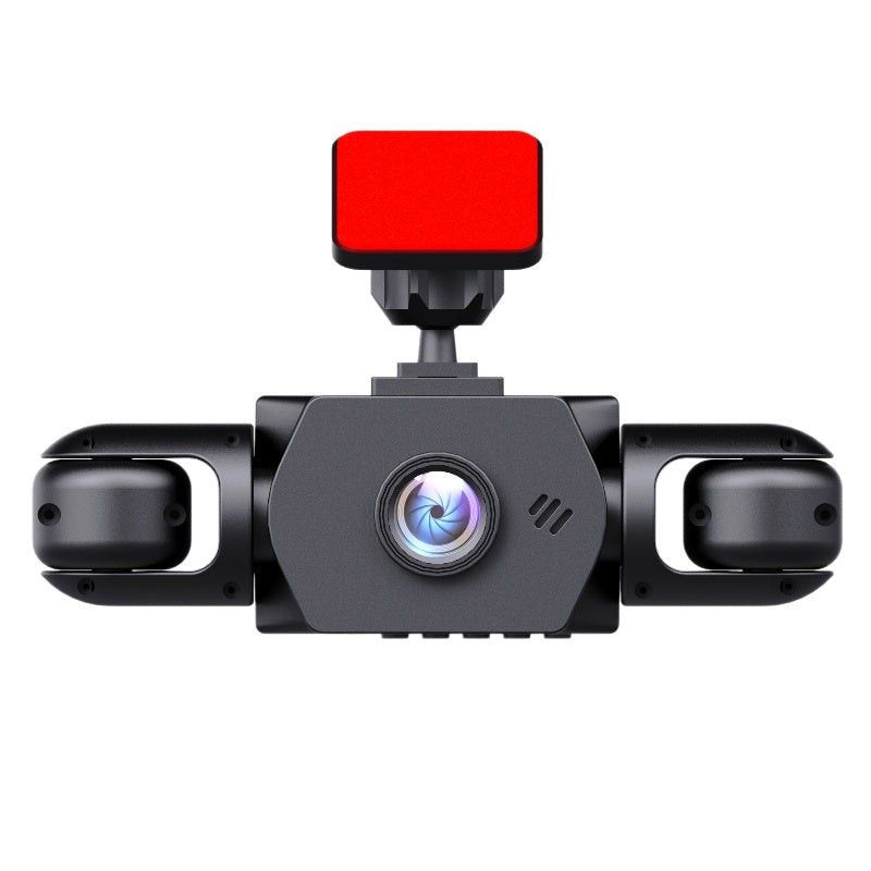 1080P High-definition Driving Recorder With Four Lenses, High-definition Night Vision, Front, Back, Left, Right Recording