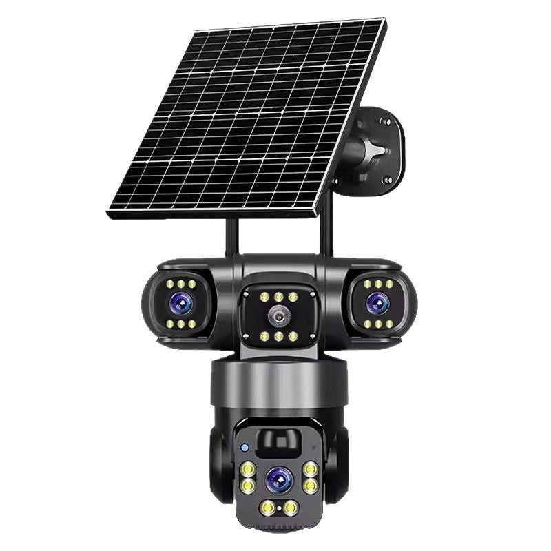 Solar Surveillance Camera Without Plug-in