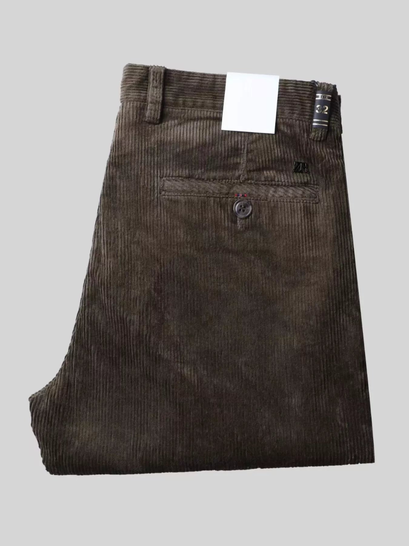 Men's Corduroy Slim-Fit Pants