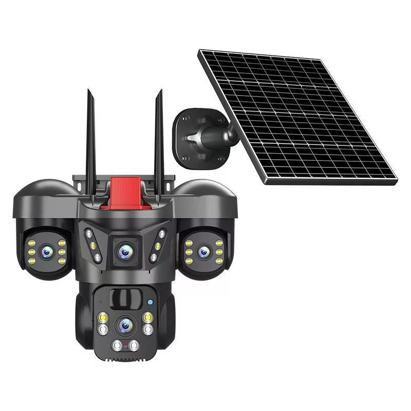 Solar Surveillance Camera Without Plug-in