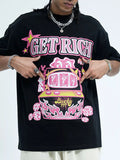 Men's Graphic Round Neck T-Shirt