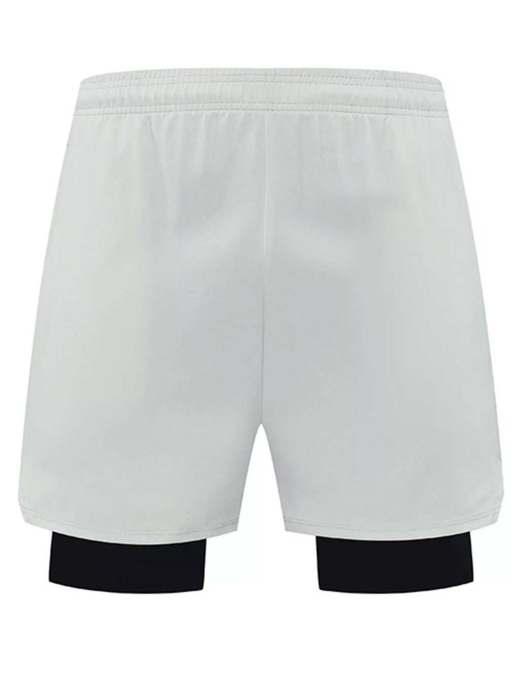 Men's Plus Size Elastic Waist Active Shorts