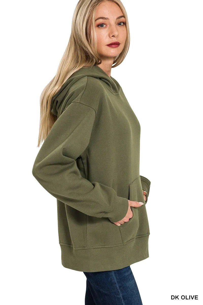 I am a Fashion Junky Fleece Kangaroo Pocket Hoodie