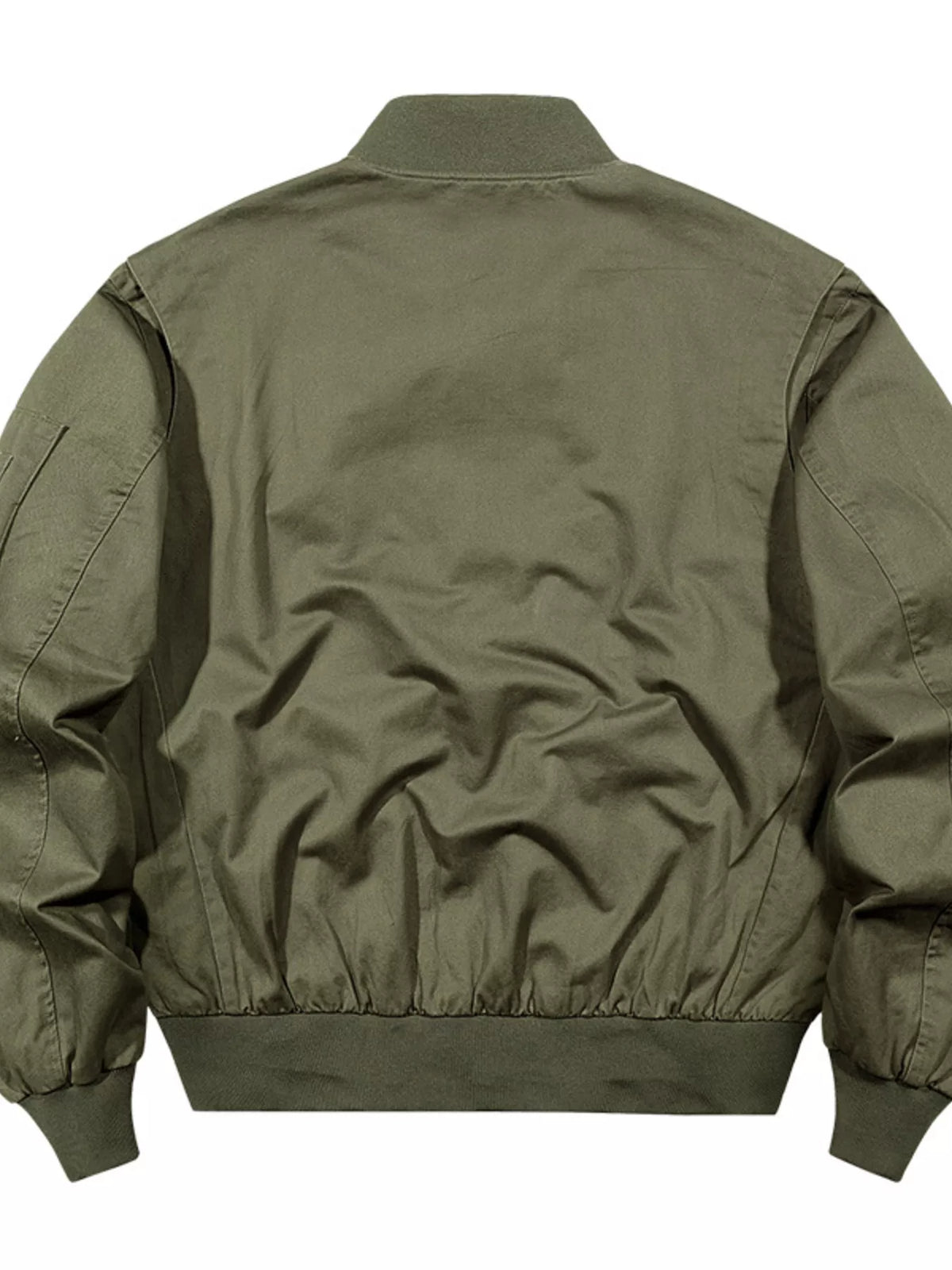 Men's Plus Size Zip Up Bomber Jacket