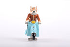 Dog on Vespa
