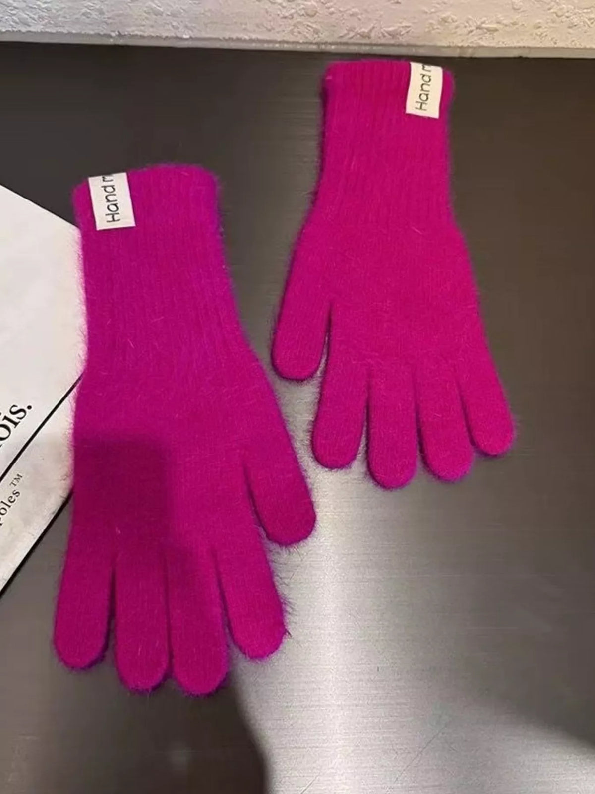 Knitted Winter Gloves