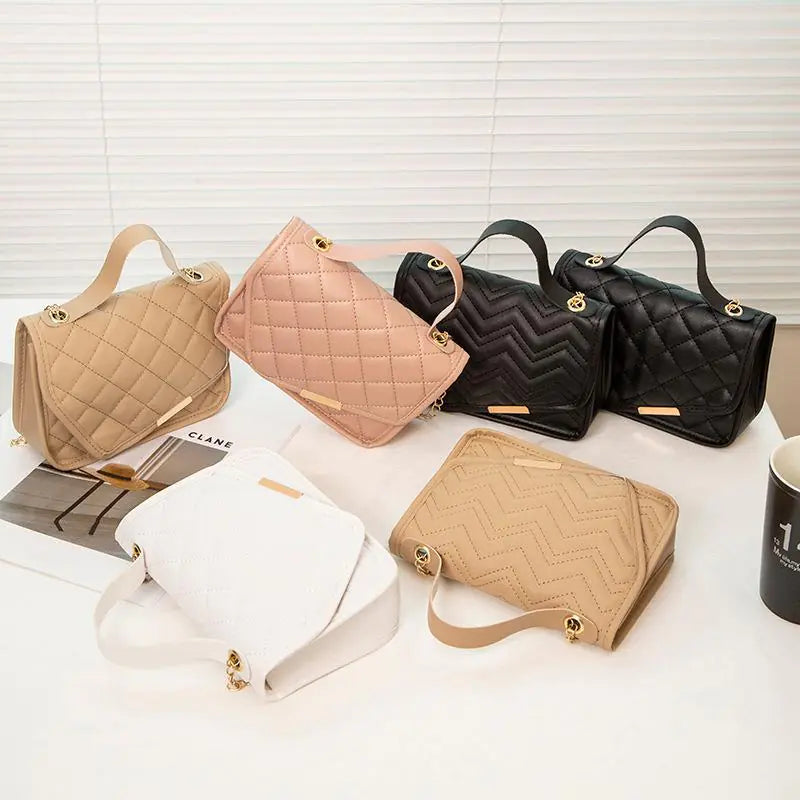 Fashion Women's PU Leather Messenger Shoulder Bag