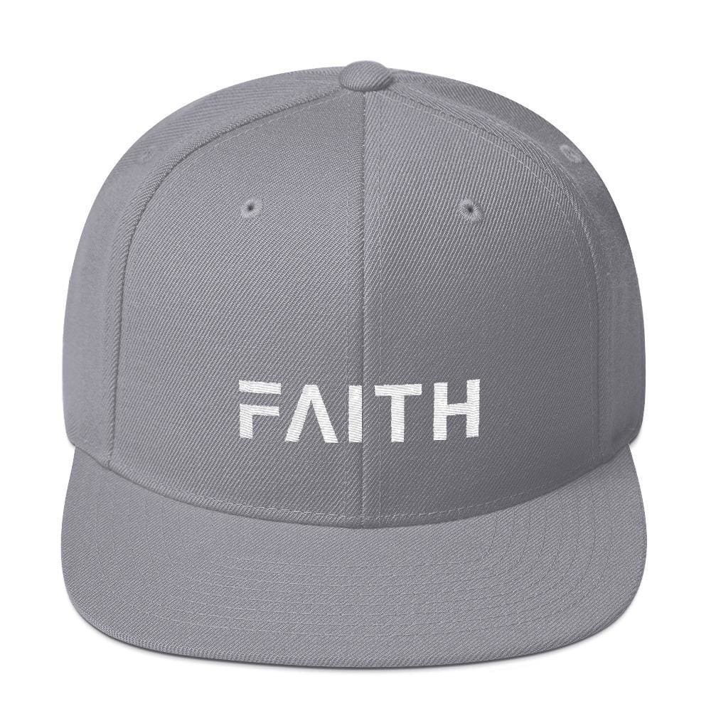 Faith Snapback Hat with Flat Brim