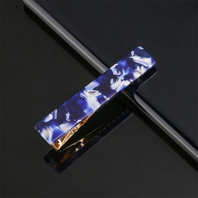 Metal Acetate Hair Clip | Leopard & Geometric Barrette | Big YAAD®Bagged