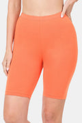 High Waist Bermuda Shorts
