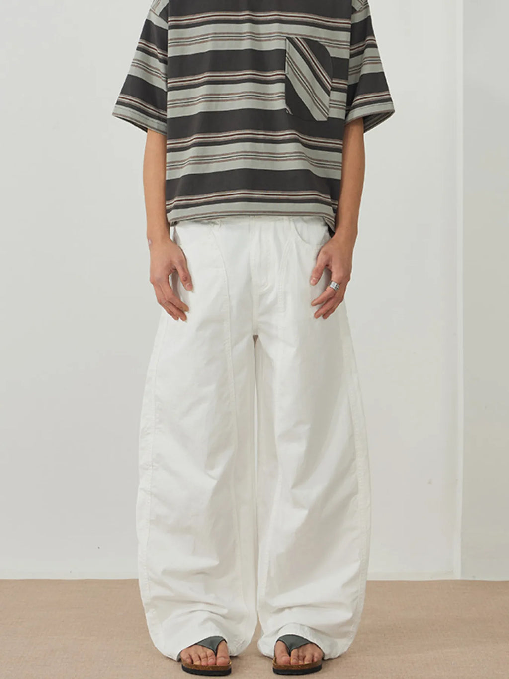 Men's Wide Leg Casual Pants