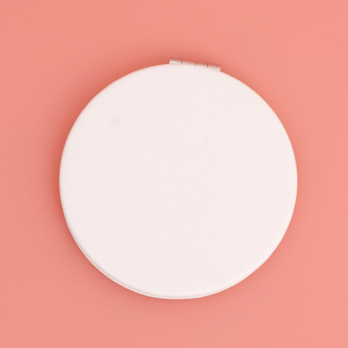 Mirror Compact with Breast Cancer Hope Ribbon Bling – Stylish Accessory